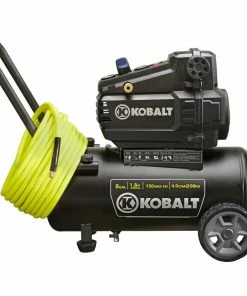 Kobalt Air Compressors 8-Gallon Single Stage Portable Electric Horizontal Air Compressor -Craftsman Sales Shop 15104716