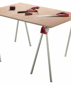 CRAFTSMAN Saw Horses Essential 33.66-in W x 28.9-in H Metal Saw Horse (1000-lb Capacity) -Craftsman Sales Shop 15273743