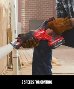CRAFTSMAN Reciprocating Saws V20 20-volt Max Variable Speed Brushless Cordless Reciprocating Saw (Tool Only) 21 CRAFTSMAN Reciprocating Saws V20 20-volt Max Variable Speed Brushless Cordless Reciprocating Saw (Tool Only) -Craftsman Sales Shop 15319108