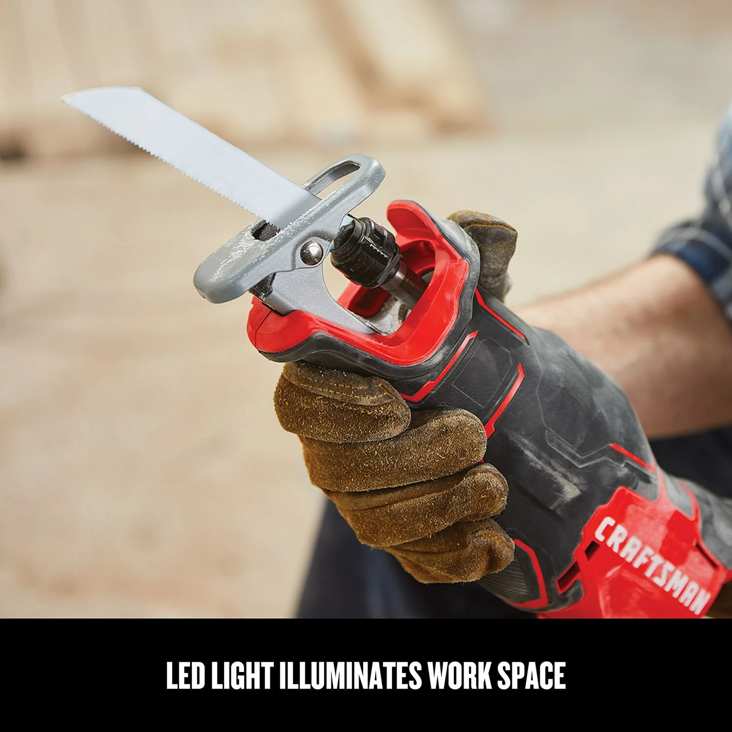 CRAFTSMAN Reciprocating Saws V20 20-volt Max Variable Speed Brushless Cordless Reciprocating Saw (Tool Only) 6 CRAFTSMAN Reciprocating Saws V20 20-volt Max Variable Speed Brushless Cordless Reciprocating Saw (Tool Only) - Image 6