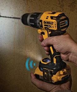 DEWALT Hammer Drills XR 1/2-in 20-volt Max Variable Speed Brushless Cordless Hammer Drill (2-Batteries Included) -Craftsman Sales Shop 15373266