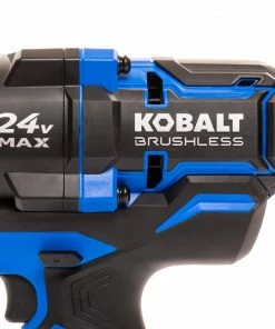 Kobalt Impact Wrenches 24-Volt XTR Variable Speed Brushless 1/2-in Drive Cordless Impact Wrench (1-Battery Included) -Craftsman Sales Shop 15398918