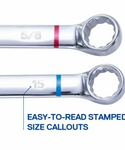 Kobalt Combination Wrenches & Sets 30-Piece Set 12-point Standard (SAE) and Metric Combination Standard Combination Wrench Set -Craftsman Sales Shop 15484715