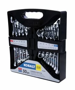 Kobalt Combination Wrenches & Sets 30-Piece Set 12-point Standard (SAE) and Metric Combination Standard Combination Wrench Set -Craftsman Sales Shop 15484716 scaled