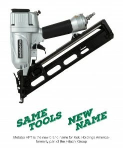 Metabo HPT Nailers 15-Gauge Pneumatic Finish Nailer -Craftsman Sales Shop 15554000