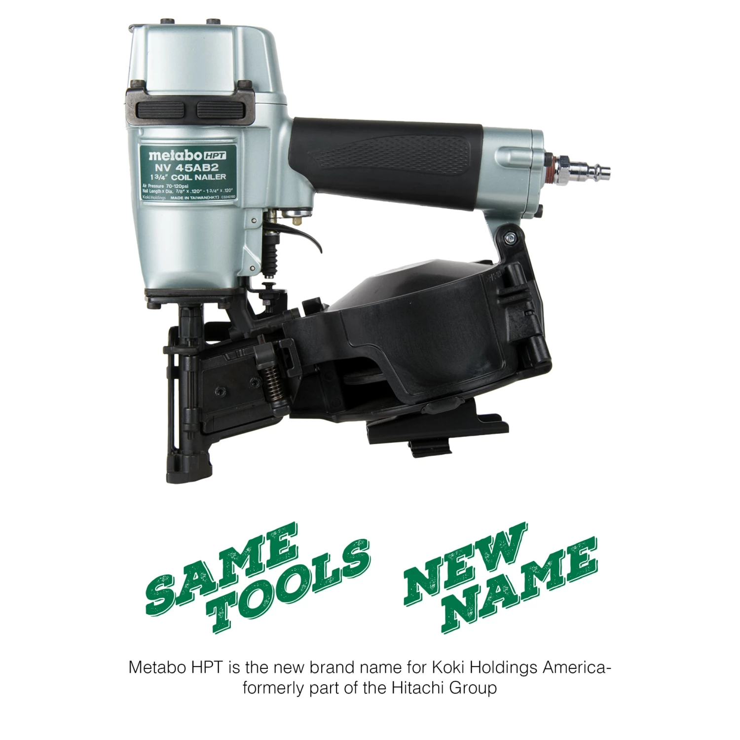 Metabo HPT Nailers 15-Degree Pneumatic Roofing Nailer 9 Metabo HPT Nailers 15-Degree Pneumatic Roofing Nailer - Image 9