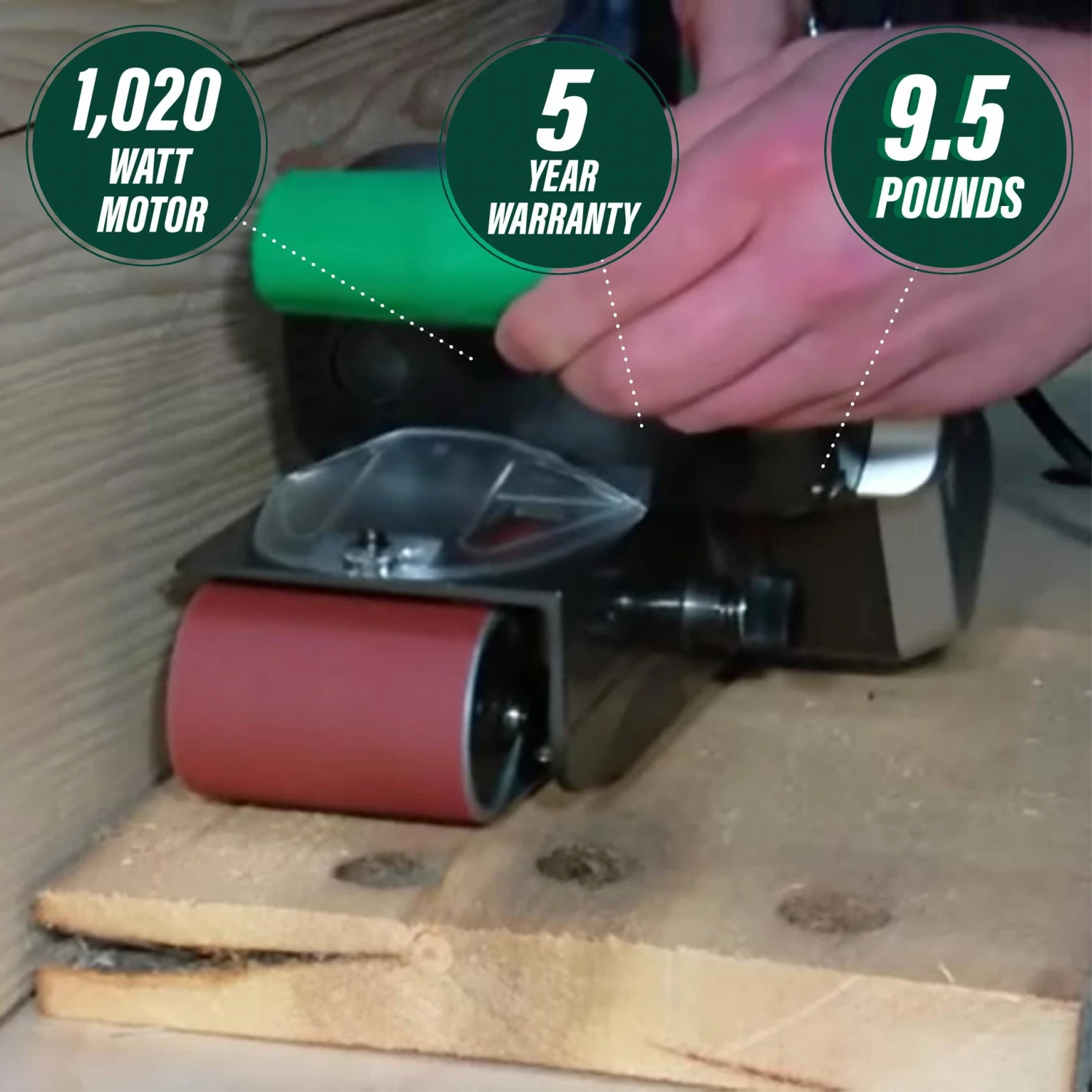 Metabo HPT Power Sanders 9-Amp Corded Belt Sander Dust Management 11 Metabo HPT Power Sanders 9-Amp Corded Belt Sander Dust Management - Image 11