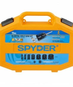 Spyder Hole Saws & Kits 11-Piece Set Bi-metal Arbored Adjustable Hole Saw Kit Set 9 Spyder Hole Saws & Kits 11-Piece Set Bi-metal Arbored Adjustable Hole Saw Kit Set -Craftsman Sales Shop 15689157