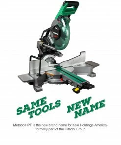 Metabo HPT Miter Saws 10-in Dual Bevel Sliding Folding Compound Corded Miter Saw -Craftsman Sales Shop 15694503