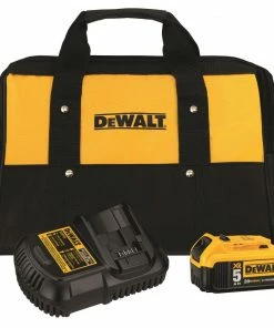 DEWALT Power Tool Batteries & Chargers XR 20-Volt Max 5 Amp-Hour Lithium Power Tool Battery Kit (Charger Included)