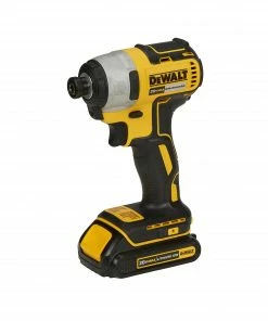 DEWALT Impact Drivers 20-volt Max 1/4-in Variable Speed Brushless Cordless Impact Driver (2-Batteries Included) -Craftsman Sales Shop 16044639
