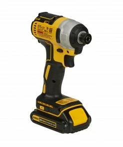 DEWALT Impact Drivers 20-volt Max 1/4-in Variable Speed Brushless Cordless Impact Driver (2-Batteries Included) -Craftsman Sales Shop 16044640