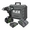 FLEX Hammer Drills 1/2-in 24-volt Variable Speed Brushless Cordless Hammer Drill (2-Batteries Included)