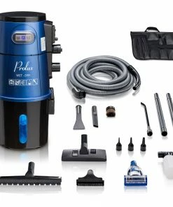 Prolux Shop Vacuums Professional Shop Blue Wall Mounted Garage VAC Wet Dry Pick Up