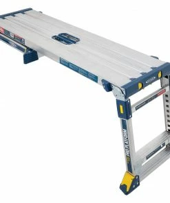 Werner Scaffolding 3.9-ft x 3.9-ft Aluminum Adjustable Work Platform 300 lbs. Capacity -Craftsman Sales Shop 16422502