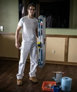 Werner Scaffolding 3.9-ft x 3.9-ft Aluminum Adjustable Work Platform 300 lbs. Capacity -Craftsman Sales Shop 16422507 scaled