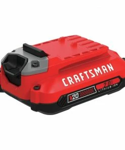 CRAFTSMAN Power Tool Batteries & Chargers V20 20-Volt Max 2 Amp-Hour Lithium Power Tool Battery -Craftsman Sales Shop 16461286