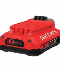 CRAFTSMAN Power Tool Batteries & Chargers V20 20-Volt Max 2 Amp-Hour Lithium Power Tool Battery -Craftsman Sales Shop 16461290