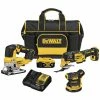 DEWALT Power Tool Combo Kits XR 3-Tool 20-Volt Max Brushless Power Tool Combo Kit with Soft Case (1-Battery and charger Included)