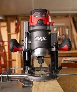 SKIL Routers 1/4-in and 1/2-in 14-Amp 2-HP Variable Speed Combo Fixed/Plunge Corded Router (Tool Only) 11 SKIL Routers 1/4-in and 1/2-in 14-Amp 2-HP Variable Speed Combo Fixed/Plunge Corded Router (Tool Only) -Craftsman Sales Shop 16493331