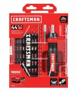 CRAFTSMAN Screwdrivers VERSASTACK 44-Piece Bi-material Handle Magnetic Ratcheting Set Multi-bit Screwdriver Set -Craftsman Sales Shop 16510405