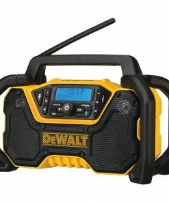 DEWALT Jobsite Radios 12-Volt or 20-Volt Max Water Resistant Cordless Bluetooth Jobsite Radio Bluetooth Adapter