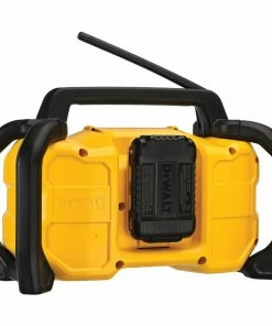 DEWALT Jobsite Radios 12-Volt or 20-Volt Max Water Resistant Cordless Bluetooth Jobsite Radio Bluetooth Adapter -Craftsman Sales Shop 16609066 scaled