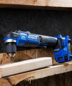Kobalt Drills 24-volt Max 3/8-in Brushless Right Angle Cordless Drill -Craftsman Sales Shop 16680286