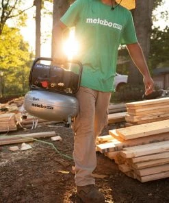 Metabo HPT Air Compressors The Tank 6-Gallon Single Stage Portable Corded Electric Pancake Air Compressor -Craftsman Sales Shop 16691686