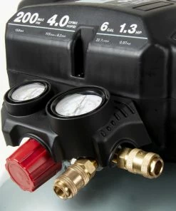 Metabo HPT Air Compressors The Tank 6-Gallon Single Stage Portable Corded Electric Pancake Air Compressor -Craftsman Sales Shop 16691688