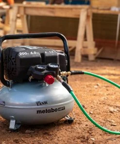 Metabo HPT Air Compressors The Tank 6-Gallon Single Stage Portable Corded Electric Pancake Air Compressor -Craftsman Sales Shop 16691690