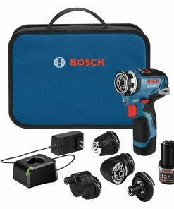 Bosch Drills Chameleon 12-volt 1/4-in Brushless Right Angle Cordless Drill (2-Batteries Included and Charger Included)