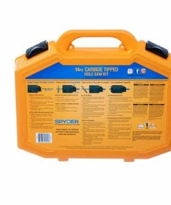 Spyder Hole Saws & Kits 14-Piece Set Carbide-tipped Arbored Adjustable Hole Saw Kit Set -Craftsman Sales Shop 16857664