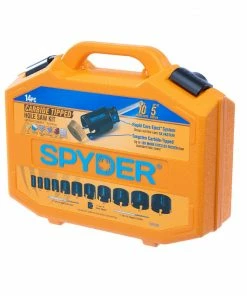 Spyder Hole Saws & Kits 14-Piece Set Carbide-tipped Arbored Adjustable Hole Saw Kit Set -Craftsman Sales Shop 16857665