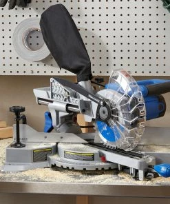 Kobalt Miter Saws Compact sliding 7-1/4-in 10 Amps Single Bevel Sliding Compound Corded Miter Saw -Craftsman Sales Shop 16863042