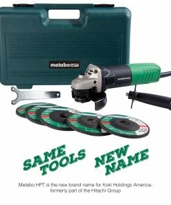Metabo HPT Angle Grinders 4.5-in 6.2 Amps Sliding Switch Corded Angle Grinder -Craftsman Sales Shop 16865548