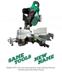 Metabo HPT Miter Saws 12-in 15 Amps Dual Bevel Sliding Compound Corded Miter Saw -Craftsman Sales Shop 17133376