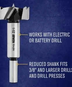 IRWIN Woodboring Drill Bits Marples 14-Piece 3/8-in Woodboring Forstner Drill Bit Set -Craftsman Sales Shop 17683984
