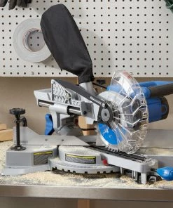 Kobalt Miter Saws Compact sliding 7-1/4-in 10 Amps Single Bevel Sliding Compound Corded Miter Saw -Craftsman Sales Shop 17754774