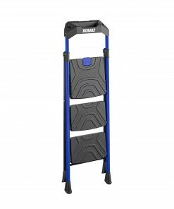 Kobalt Step Stools 3-Step 300-lb Capacity Black Steel Foldable Step Stool 13 Kobalt Step Stools 3-Step 300-lb Capacity Black Steel Foldable Step Stool -Craftsman Sales Shop 17787987