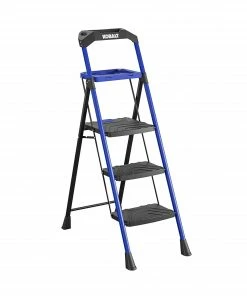 Kobalt Step Stools 3-Step 300-lb Capacity Black Steel Foldable Step Stool 12 Kobalt Step Stools 3-Step 300-lb Capacity Black Steel Foldable Step Stool -Craftsman Sales Shop 17788338