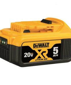 DEWALT Power Tool Batteries & Chargers XR 20-Volt Max 5 Amp-Hour Lithium Power Tool Battery -Craftsman Sales Shop 18091740