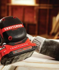 CRAFTSMAN Power Sanders V20 20-Volt Cordless Random Orbital Sander with Dust Management -Craftsman Sales Shop 18186560