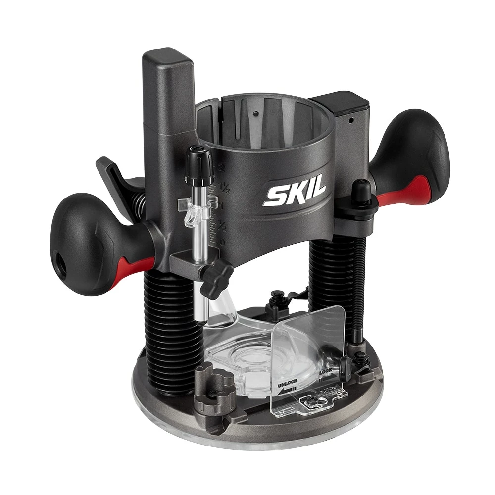 SKIL Routers 1/4-in and 1/2-in 14-Amp 2-HP Variable Speed Combo Fixed/Plunge Corded Router (Tool Only) 9 SKIL Routers 1/4-in and 1/2-in 14-Amp 2-HP Variable Speed Combo Fixed/Plunge Corded Router (Tool Only) - Image 9