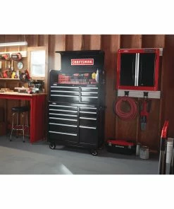 CRAFTSMAN Top Tool Chests 2000 Series 40.5-in W x 24.5-in H 6-Drawer Steel Tool Chest (Black) -Craftsman Sales Shop 18236718