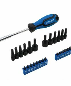 Kobalt Mechanics Tool Sets Centennial 100-Piece Standard (SAE) and Metric Combination Polished Chrome Mechanics Tool Set (1/4-in; 3/8-in) 17 Kobalt Mechanics Tool Sets Centennial 100-Piece Standard (SAE) and Metric Combination Polished Chrome Mechanics Tool Set (1/4-in; 3/8-in) -Craftsman Sales Shop 40333064 scaled