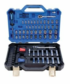 Kobalt Mechanics Tool Sets Centennial 100-Piece Standard (SAE) and Metric Combination Polished Chrome Mechanics Tool Set (1/4-in; 3/8-in) 19 Kobalt Mechanics Tool Sets Centennial 100-Piece Standard (SAE) and Metric Combination Polished Chrome Mechanics Tool Set (1/4-in; 3/8-in) -Craftsman Sales Shop 40333068 scaled