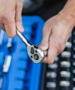 Kobalt Mechanics Tool Sets Centennial 100-Piece Standard (SAE) and Metric Combination Polished Chrome Mechanics Tool Set (1/4-in; 3/8-in) 22 Kobalt Mechanics Tool Sets Centennial 100-Piece Standard (SAE) and Metric Combination Polished Chrome Mechanics Tool Set (1/4-in; 3/8-in) -Craftsman Sales Shop 40333072 scaled