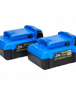 Kobalt Power Tool Batteries & Chargers 24-Volt Max 2-Pack 4 Amp-Hour; 4 Amp-Hour Lithium Power Tool Battery -Craftsman Sales Shop 40337513