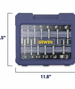 IRWIN Woodboring Drill Bits Marples 14-Piece 3/8-in Woodboring Forstner Drill Bit Set -Craftsman Sales Shop 40592092